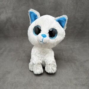 TY Beanie Boos Frost Arctic Fox Plush Blue White Walgreens Exclusive 2017 - 6"